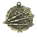 Medal, "Darts" - 1-3/4" Wreath Edging